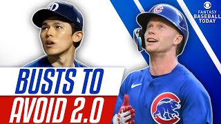 Busts 2.0! Avoid These 10 Players at ADP in Fantasy Baseball Drafts! | Fantasy Baseball Advice