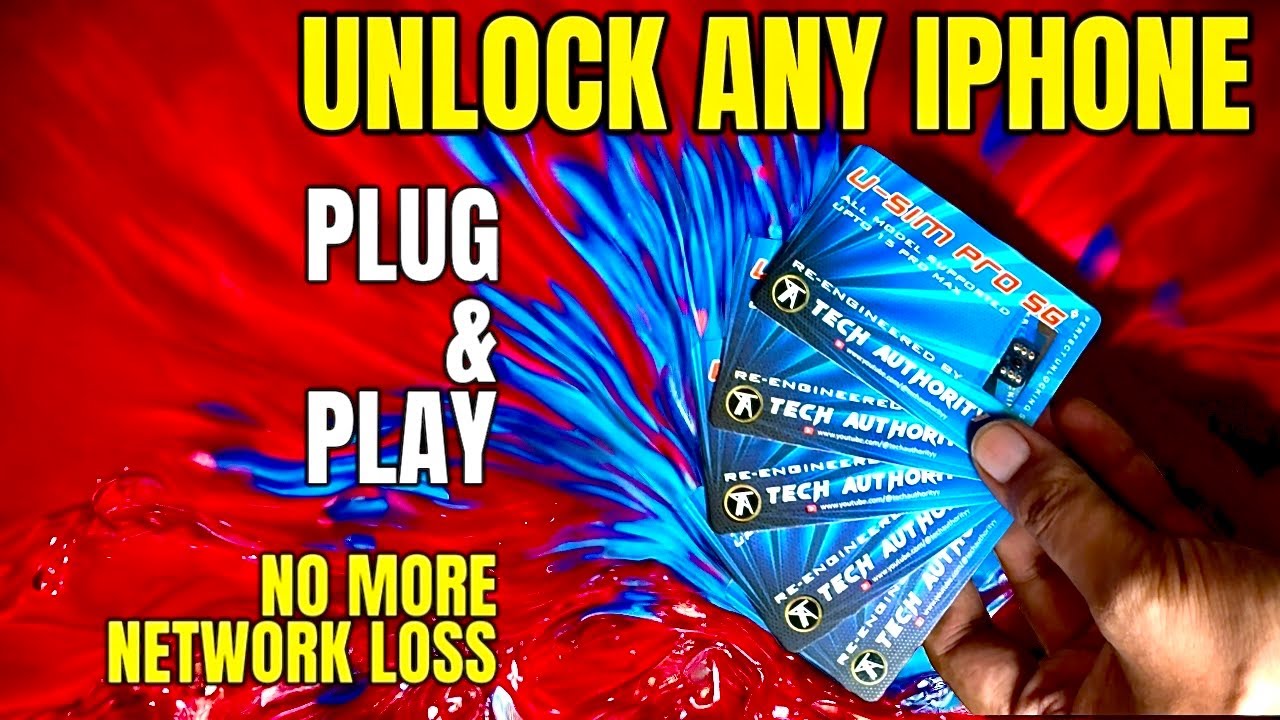 How to Unlock iPhone For Any Carrier | USIM PRO 5G+ | Sim Not Supported Solution | PLUG AND PLAY