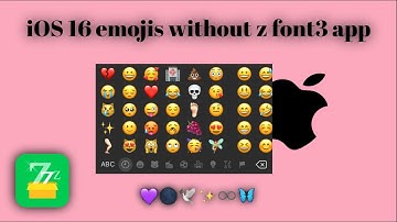 iOS emojis zfont3 emojis iOS emoji font app zfont3 app/oppo realmi poco redmi
