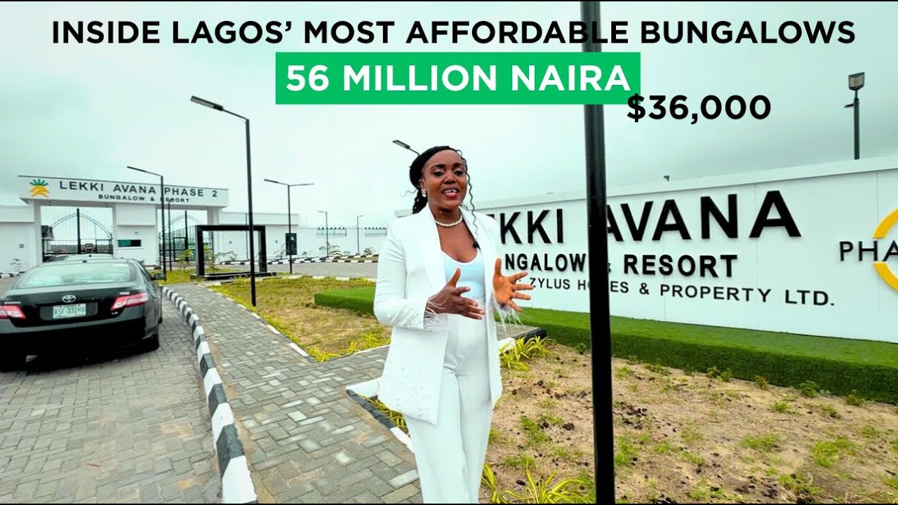 Inside The Most Desirable and Exclusive Bungalows In Lagos, Nigeria | N56m for a Detached Bungalow