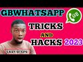 GBWhatsApp Tricks And Hacks In 2023|You Don't Know About |#gbwhatsapp #fyp #viral #tutorial
