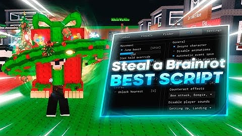 Steal a Brainrot Script Hack No Key GUI with Desync, Invisible, Noclip, Instant Steal & NO KICK!