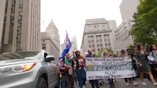 LIVE: NYC Teachers Protest COVID-19 Vaccine Mandate