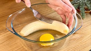 Você tem uma banana? Prepare uma sobremesa deliciosa. 3 receitas perfeitas!