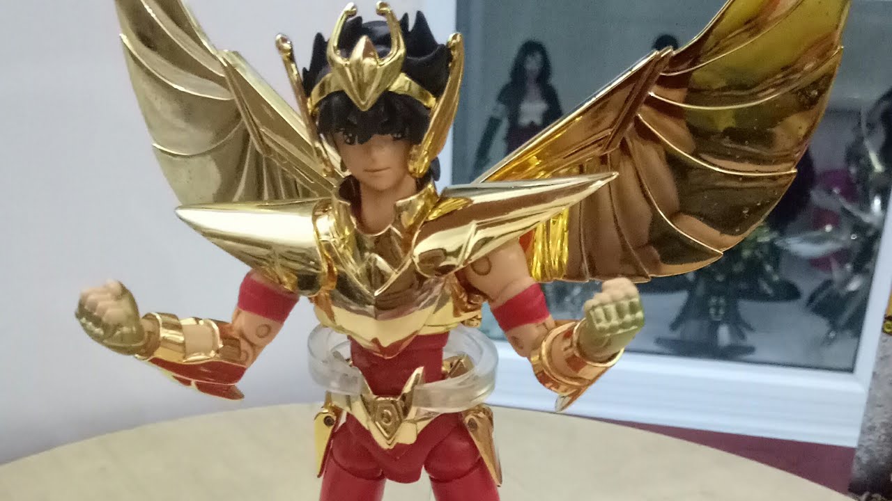 Saint Seiya Myth Cloth Pegasus Or 24k Bandai – Figurine Collection Chevaliers Du Zodiaque – Boîte Ouverte