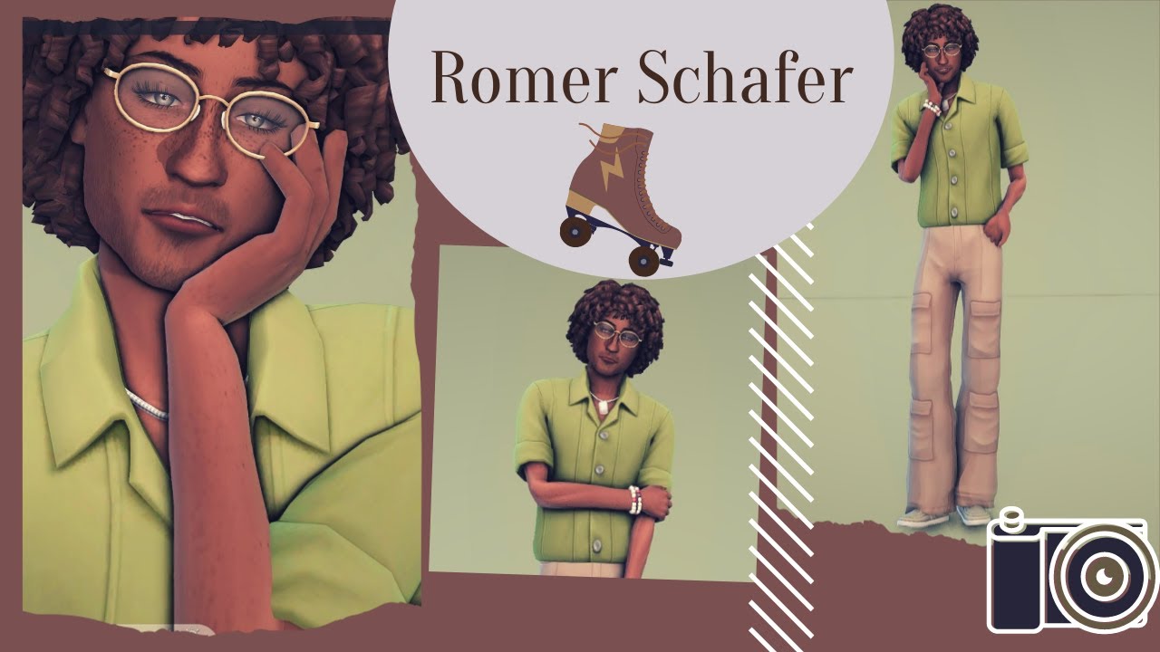 Sims 4 maxis match cas| Romer Schafer 📷| cc links and sim download