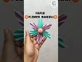 DIY PAPER FLOWER RANGOLI 🏵️. #diy #paperrangoli #situationtest #trendingshorts #easypaperflower