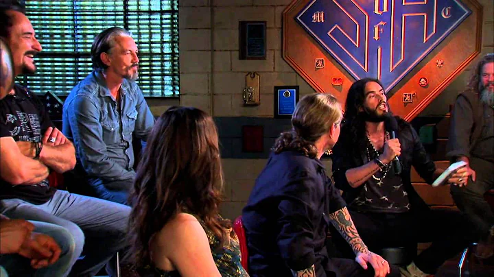 Sons of Anarchy cast interviewed by Russell Brand ...