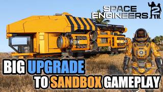 KEEN LISTENED AGAIN! BIG SANDBOX UPDATE: Space Engineers 2 Classic Survival part 1