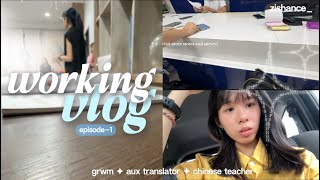working vlog 💾📚 | as a translator and chinese teacher in Indonesia