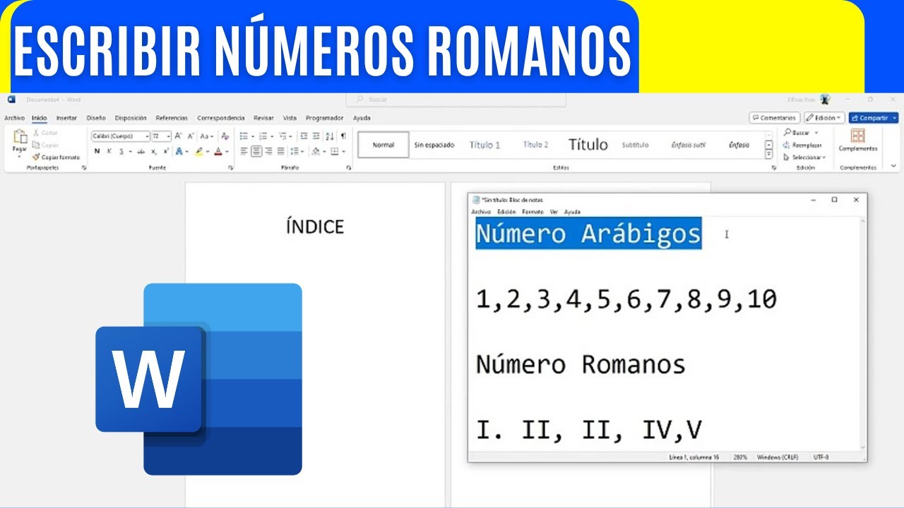 Cómo Escribir Números Romanos en Word (2026) – Método Fácil - YouTube