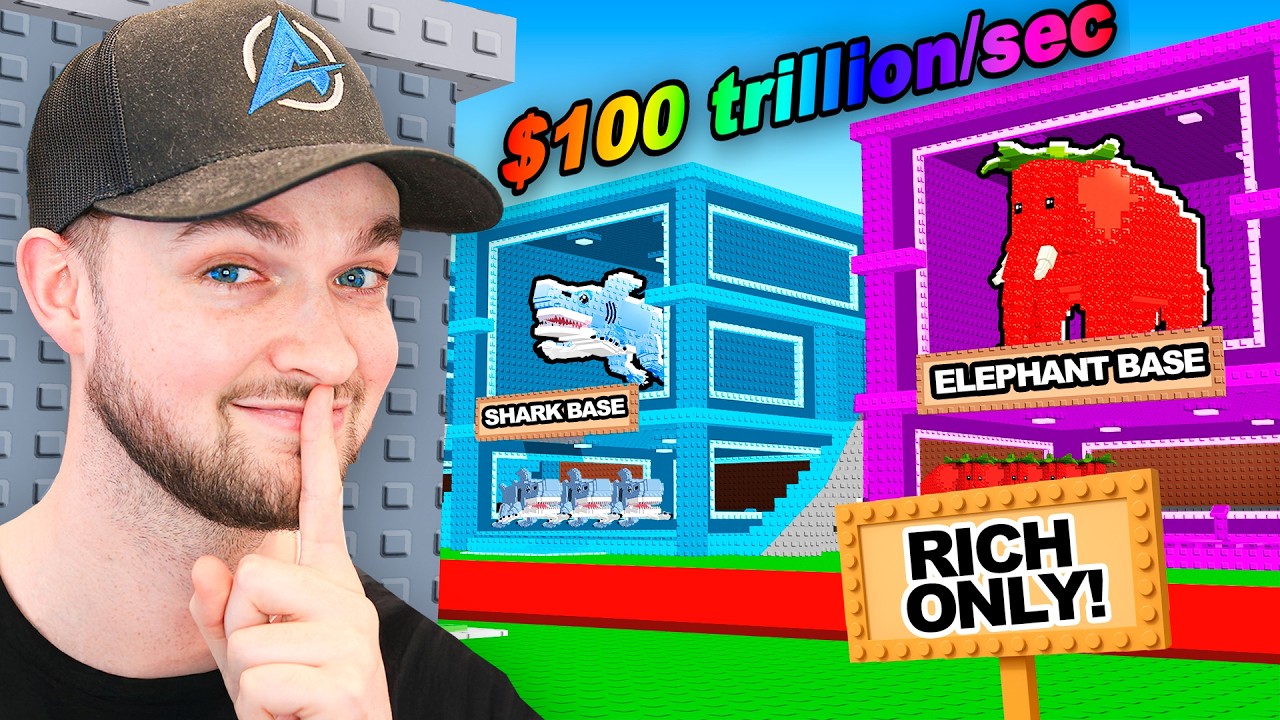 I Snuck into a RICH ONLY SERVER in Steal a Brainrot!
