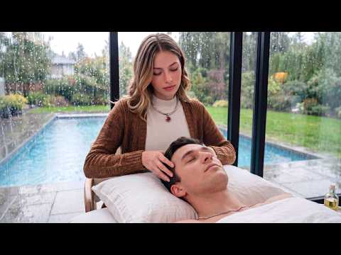 ASMR Soothing Spa Experience: Melting Your Stress Away With Rain Sounds