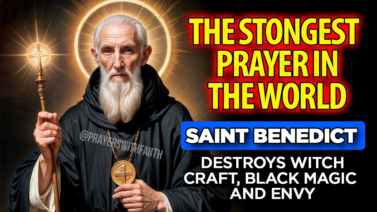 ST. BENEDICT - PRAYER AGAINST CURSES, ENEMIES, AND WITCHCRAFT | UNBLOCK YOUR PATHS