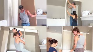 Lauren Gibson & Vik White | Custom Wardrobe build