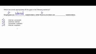 CIMA E2 MOCK 1   Q11