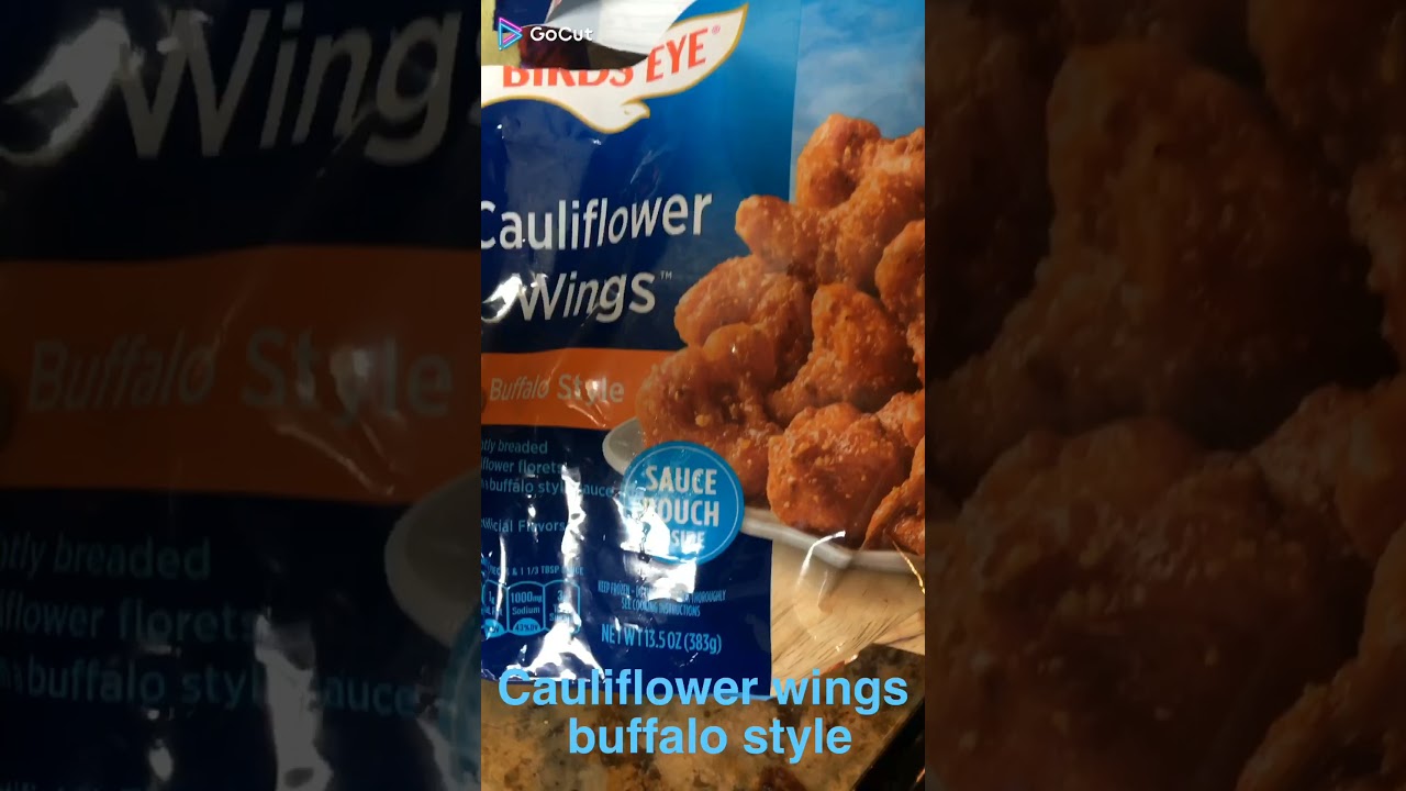 Birds eye Cauliflower wings buffalo style YouTube