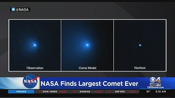 NASA Finds Largest Comet Ever