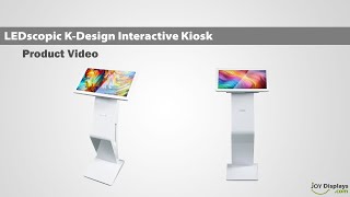 LEDscopic K-Design Interactive Kiosk - Product Video