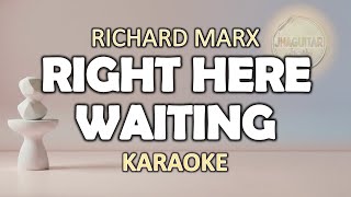 Download Lagu Right Here Waiting - Richard Marx | Karaoke MP3