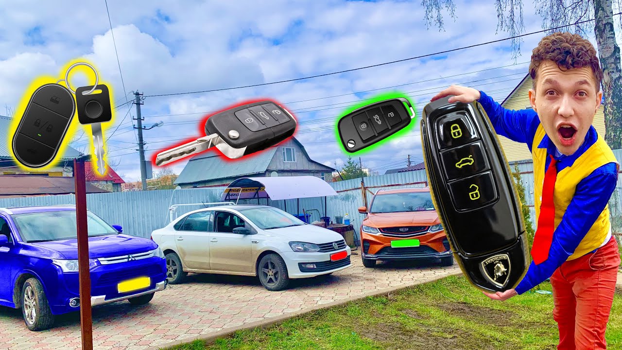 Mr. Joe seek Car Keys from SPORT CARS VS Yellow Man Started Race