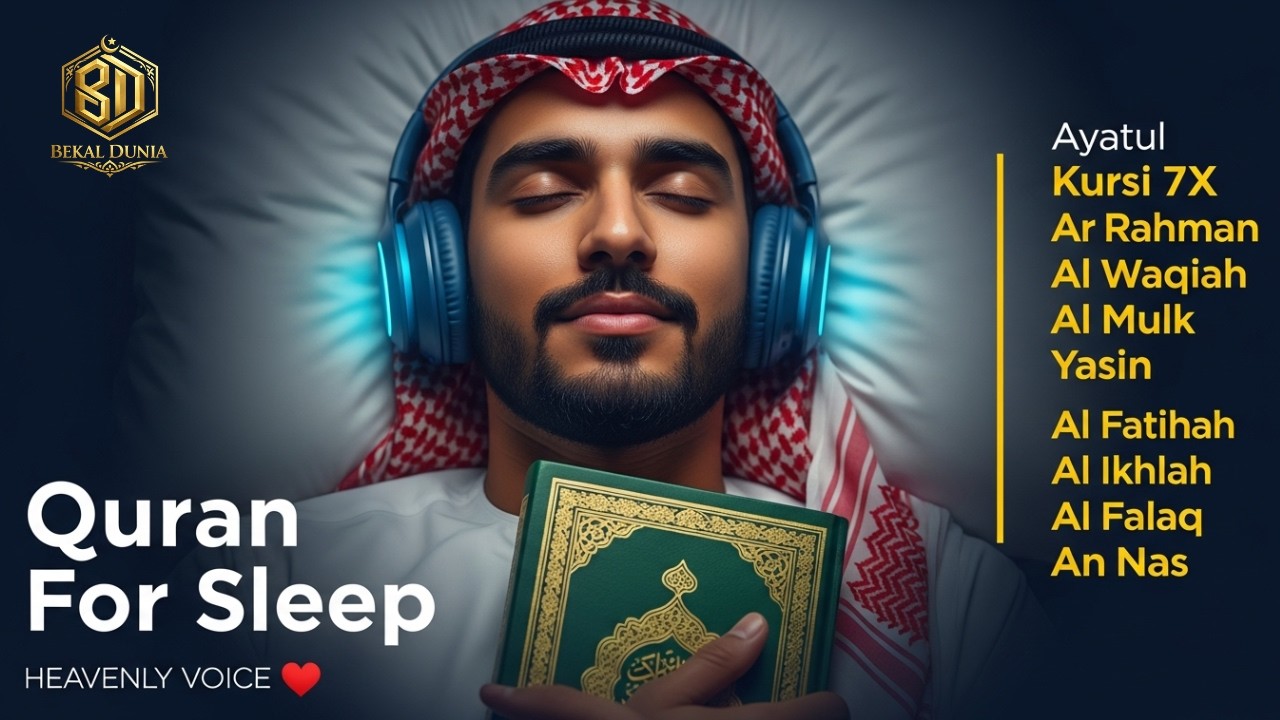 Relaxing Quran Recitation For Deep Sleep And Your All Problems Solve | quran for sleep