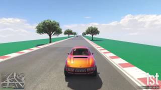 GTA 5 Top Speed Drag Race (Trophy Truck vs. Coil Brawler) screenshot 4