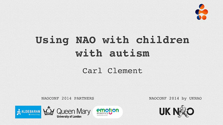 Using the NAO robot with children with autism, Car...