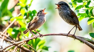 Suara jernih burung tesia jawa gacor nembak 
