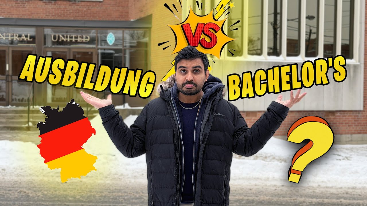 Ausbildung vs Bachelor's in Germany – Which One Should You Choose? Pros and Cons! (English Subs)