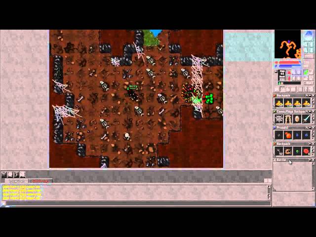 Tibia, Cormaya Dwarf Cave, Knights 30+