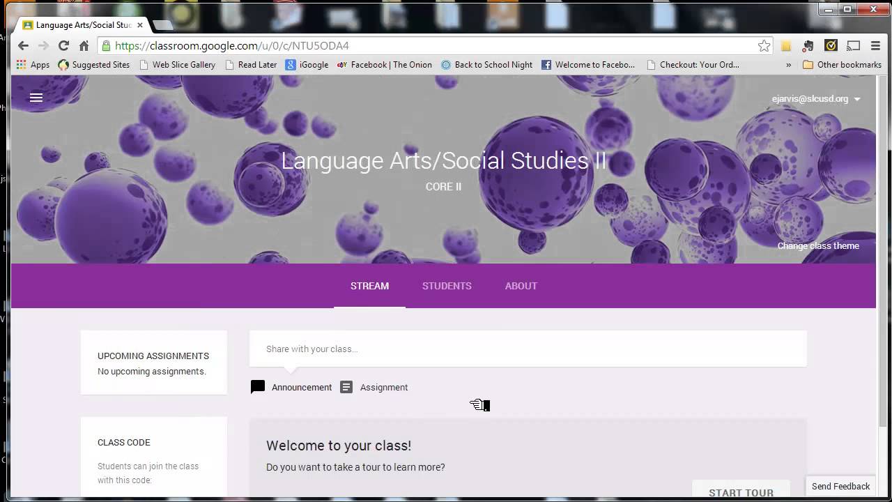 Google Classroom Overview - YouTube