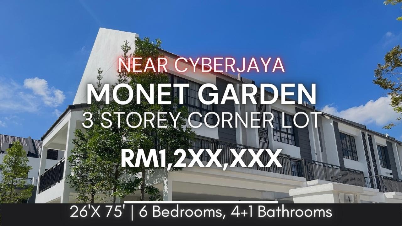 Monet Garden Corner | Terrace Villa | Freehold | Real Estate Sunsuria City