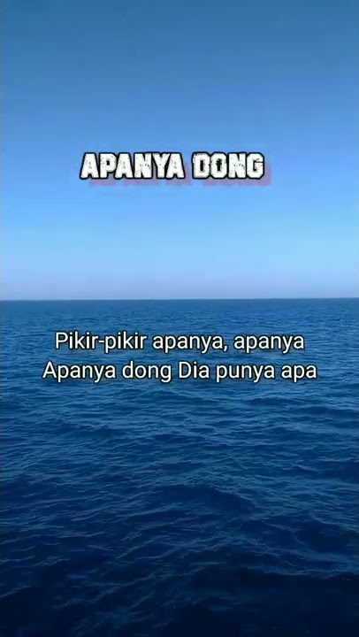 lagu viral APANYA DONK by Mala agata