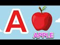 A for apple b for ball c for cat | ABCD song | ABCDE | A for apple | Abc Rhymes | Phonics song |