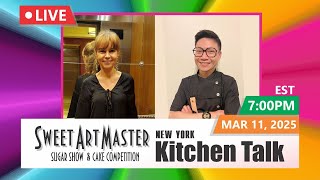 Sweet Art Master`s Kitchen Talk with Miko. Do you dream to be a cake star? Ask Miko.