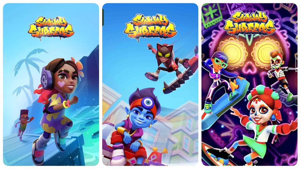 Subway Surfers Istanbul 2024 vs Hawaii 2025 vs Mexico Halloween 2025