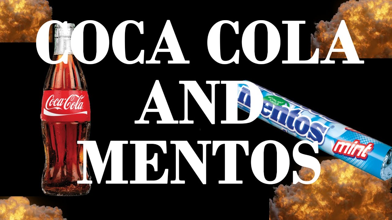Coke and Mentos explosion! Epic Fail!