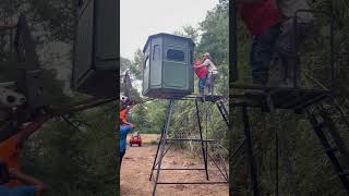 Redneck blind setup.