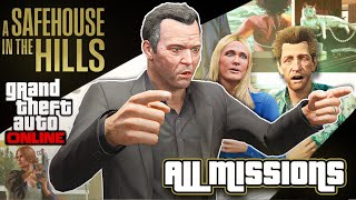 GTA Online : Michael Dlc ALL MISSIONS Gameplay @GearOSPlays