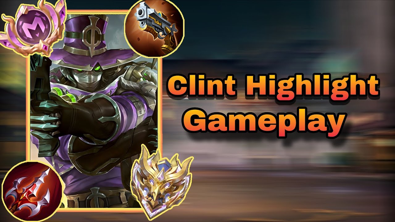 Clint Rank Gameplay | Myanmar No.Clint Rank Match 💥 MobiLegends 