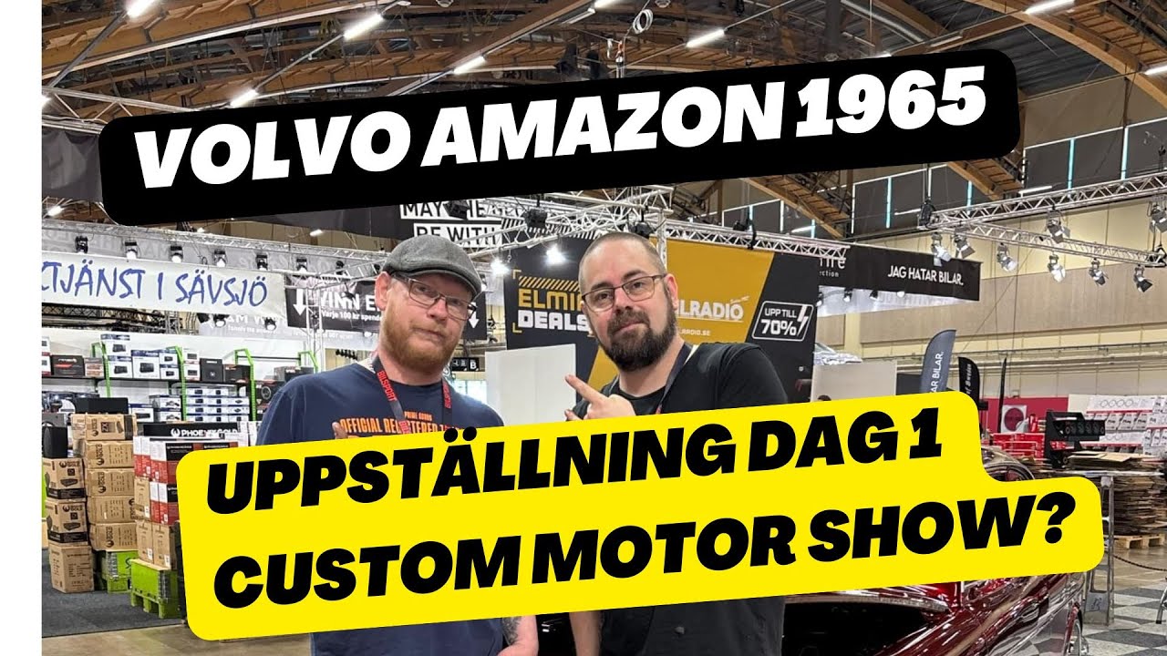 Uppställning Custom Motorshow 2025