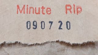 Minute Rip 090720