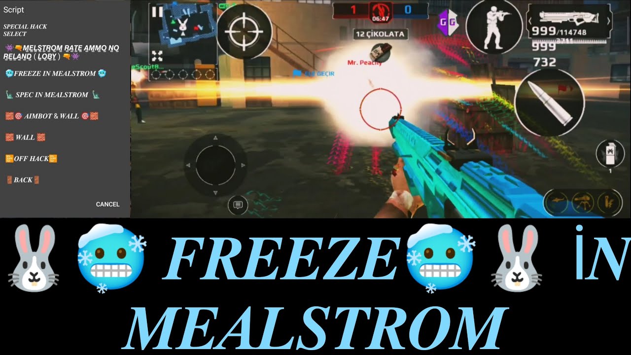 MC5- Freeze İn Mealstrom hack Peach event 🥶🐰🏆