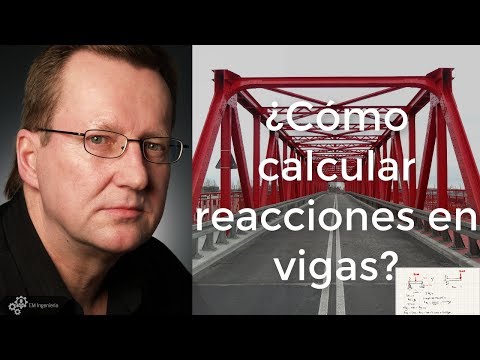 ¿Cómo calcular reacciones en vigas?