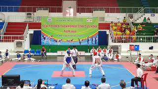 Đối kháng đồng đội nam Dương Minh Châu -Hòa Thành(Giải vô địch Taekwondo Tây Ninh 2019)