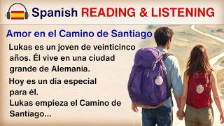 Love on the Camino de Santiago | Learn Spanish through stories | Intermediate Level screenshot 1
