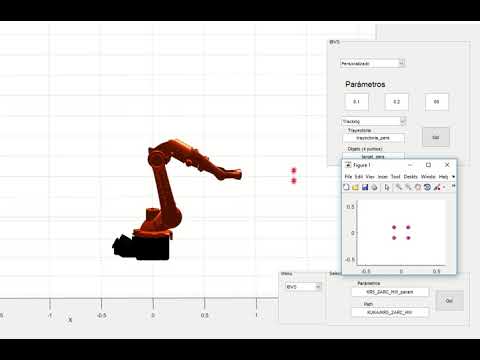 IBVS tracking trayectoria personalizada KUKA KR5_2ARC_HW
