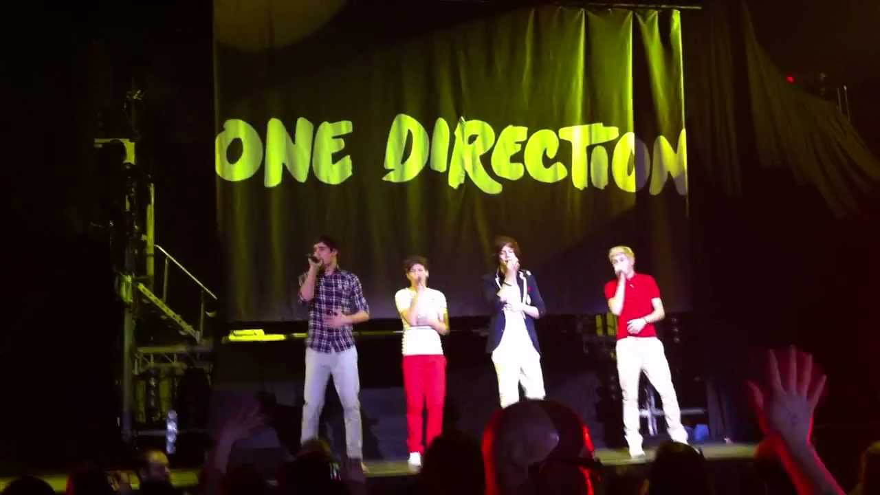 One Direction- Moments Live at Agganis Arena Boston 3/3/12