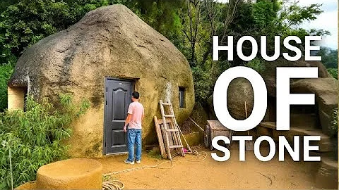 He Spent 2 Years Carving a House Inside a Giant Rock